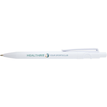 Logo trade promotional product photo of: Unica recycled plastic ballpoint pen (blue ink)