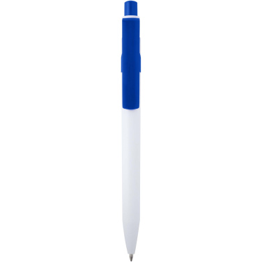Logo trade corporate gifts image of: Unica recycled plastic ballpoint pen (black ink)
