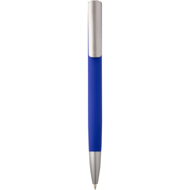 Logotrade promotional merchandise photo of: Ziggur aluminium ballpoint pen (blue ink)