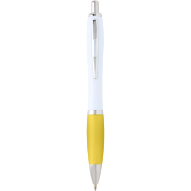 Logo trade promotional gift photo of: Nash recycled plastic ballpoint pen (blue ink)