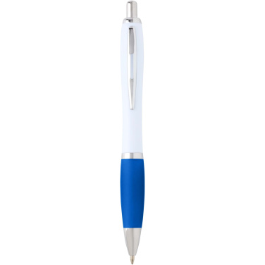 Logo trade promotional gifts picture of: Nash recycled plastic ballpoint pen (blue ink)