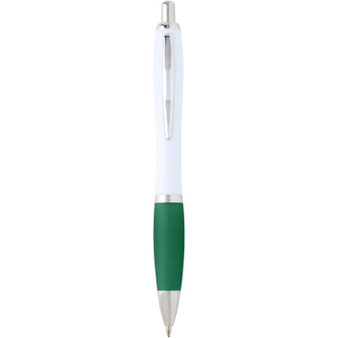 Logo trade promotional products image of: Nash recycled plastic ballpoint pen (blue ink)