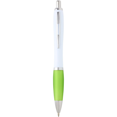 Logo trade business gift photo of: Nash recycled plastic ballpoint pen (blue ink)