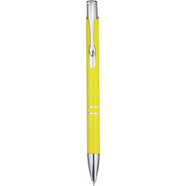 Logotrade promotional giveaway picture of: Moneta recycled aluminium ballpoint pen (blue ink)