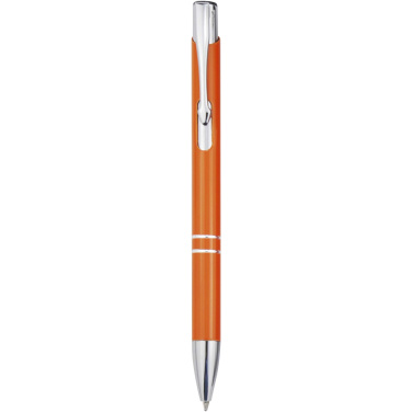 Logotrade promotional products photo of: Moneta recycled aluminium ballpoint pen (blue ink)