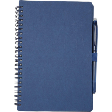 Logotrade promotional merchandise picture of: Slate reusable soft cover notebook and pen set (black ink)
