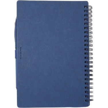 Logotrade promotional giveaway image of: Slate reusable soft cover notebook and pen set (black ink)