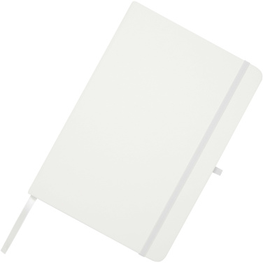 Logo trade promotional items picture of: Teak A5 recycled hard cover notebook with lined pages
