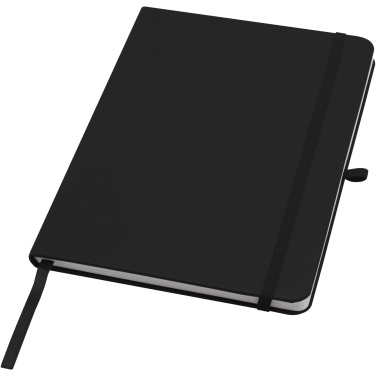 Logotrade advertising products photo of: Teak A5 recycled hard cover notebook with lined pages