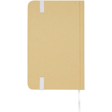 Logotrade promotional giveaway picture of: Reed A6 recycled hard cover notebook with plain pages