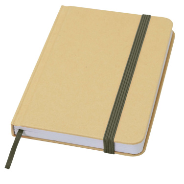 Logotrade promotional items photo of: Reed A6 recycled hard cover notebook with plain pages