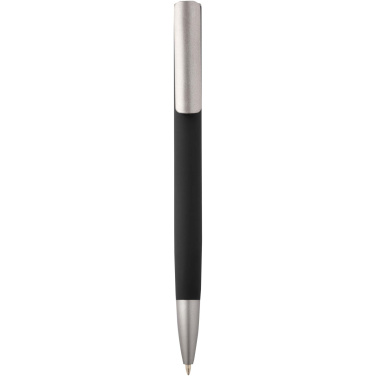 Logo trade promotional merchandise picture of: Ziguur recycled aluminium ballpoint pen (black ink)