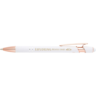 Logo trade promotional items picture of: Nanna ballpoint pen with rose gold finish (black ink)