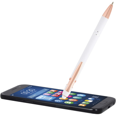 Logotrade promotional giveaway picture of: Nanna ballpoint pen with rose gold finish (black ink)