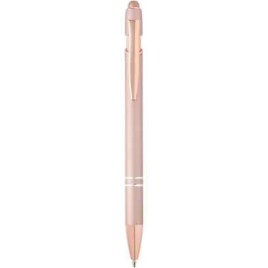 Logo trade promotional products picture of: Nanna ballpoint pen with rose gold finish (black ink)