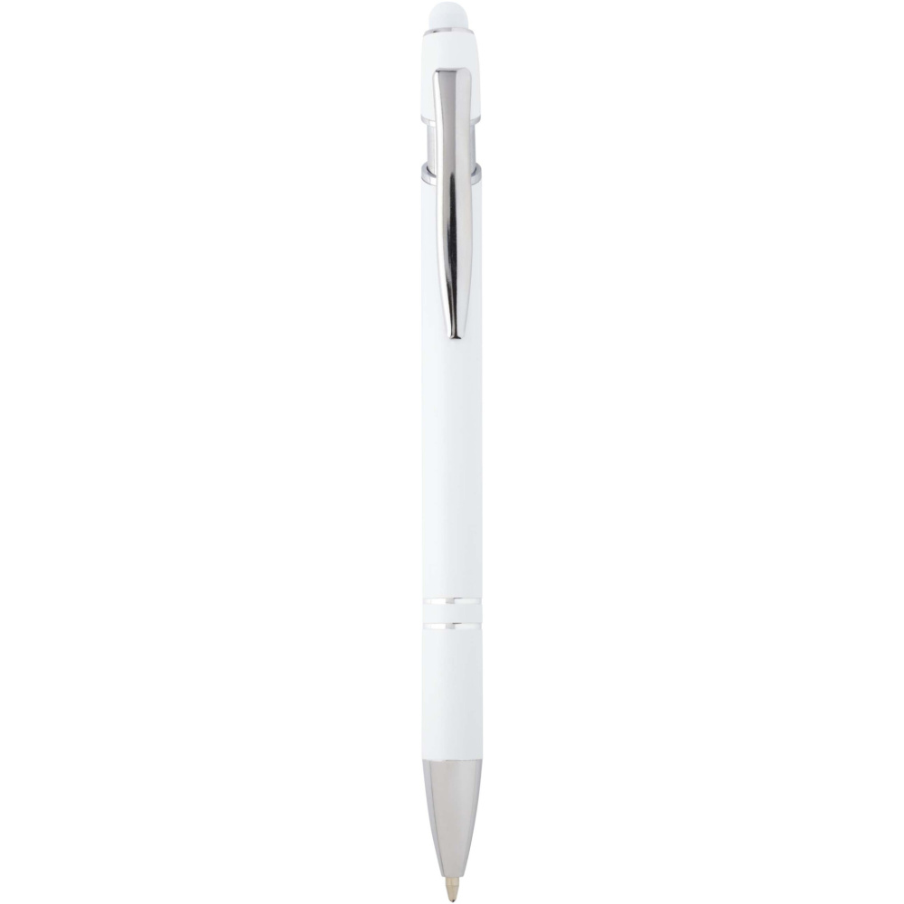 Logotrade promotional giveaway image of: Kish ballpoint pen with silver finish (black ink)