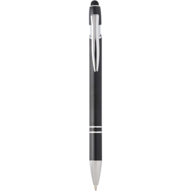Logotrade promotional giveaway image of: Kish ballpoint pen with silver finish (black ink)