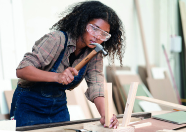 Logo trade advertising products image of: Wooden claw hammer