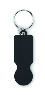 Logotrade corporate gifts photo of: Key ring with trolley token