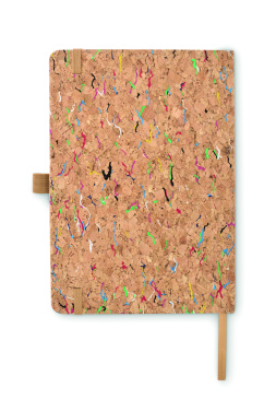 Logotrade promotional item picture of: A5 cork coloured notebook