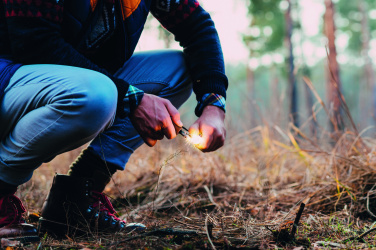 Logo trade promotional merchandise picture of: Pine wood fire starter tools