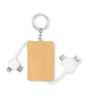 Logotrade promotional gifts photo of: Key ring charging cable