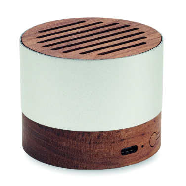Logo trade advertising product photo of: Recycled aluminium speaker