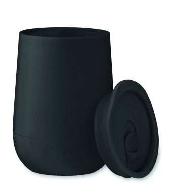 Logo trade promotional giveaway photo of: PP Double wall tumbler 300 ml