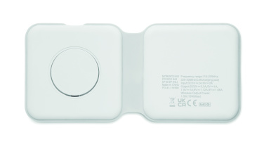 Logotrade promotional item picture of: 2 in 1 foldable charger 15W