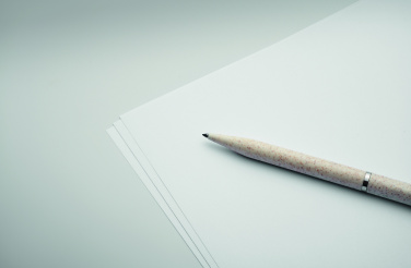 Logotrade corporate gift picture of: Wheat straw/ABS twist pen set