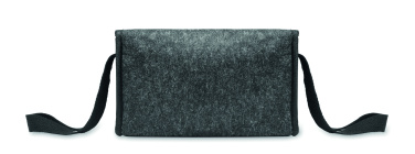 Logo trade business gifts image of: RPET felt cooler bag