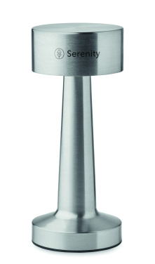 Logo trade corporate gift photo of: Rechargeable iron table lamp