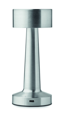 Logo trade promotional giveaways picture of: Rechargeable iron table lamp
