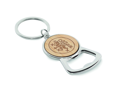 Logotrade promotional product image of: Recycled aluminium key ring