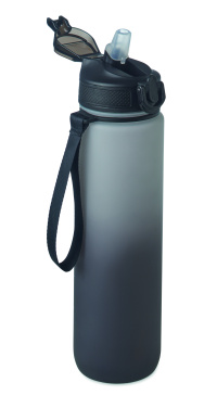Logo trade advertising product photo of: Sports water bottle RPET 1L