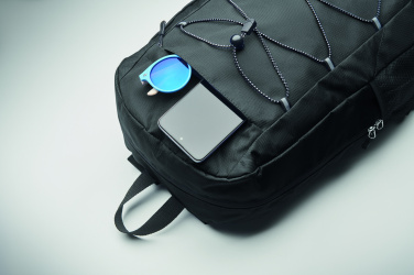 Logo trade corporate gifts picture of: 600D RPET polyester backpack