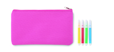 Logotrade promotional product picture of: Pencil case with markers
