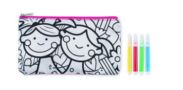 Logotrade promotional products photo of: Pencil case with markers