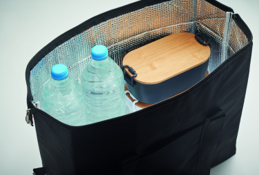 Logo trade advertising product photo of: 300D RPET cooler bag 3L