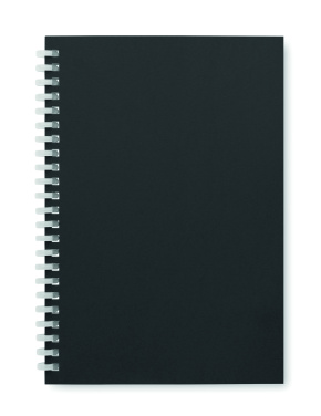 Logo trade corporate gifts image of: A5 recycled carton notebook