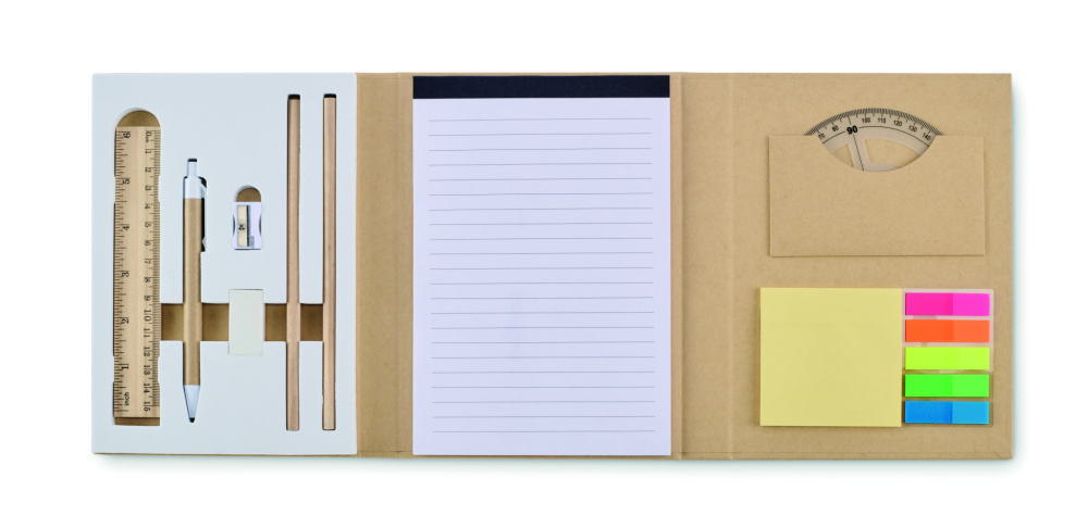 Logotrade corporate gift image of: Stationary set with notepad
