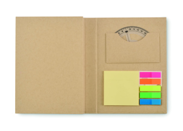 Logo trade promotional gifts picture of: Stationary set with notepad