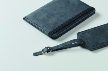 Logo trade advertising product photo of: Passport and luggage tag set