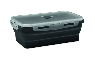 Logo trade business gifts image of: Collapsible silicone lunch box