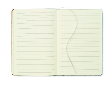 Logotrade promotional products photo of: A5 RPET cork notebook