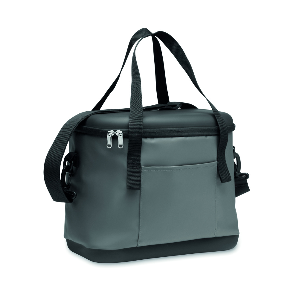 Logo trade promotional giveaway photo of: Tarpaulin cooler bag 40L