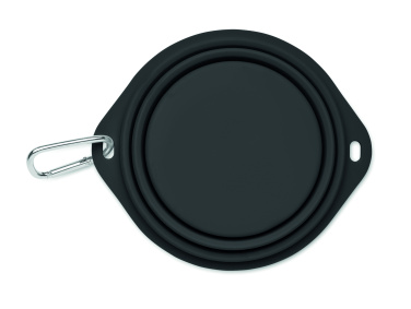 Logo trade advertising products image of: Portable pet bowl 350 ml