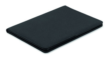 Logotrade promotional gift image of: A5 portfolio 300D RPET