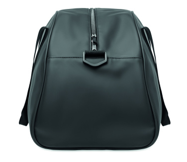 Logo trade promotional merchandise image of: Duffle bag soft PU