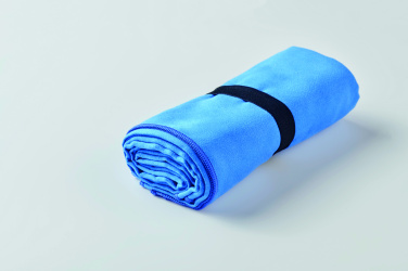 Logo trade promotional giveaways image of: Double sided microfibre towel